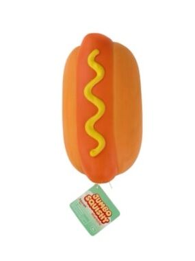 Jumbo Hot Dog Squishy Toy